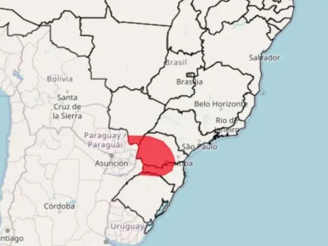 Alerta de tornado e microexplosão preocupa nesta quinta-feira