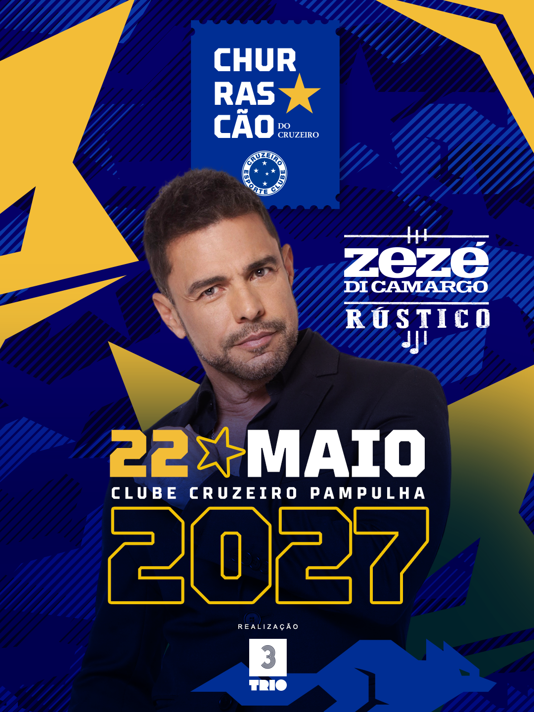 Churrascão do Cruzeiro confirma edição de 2027 com Zezé Di Camargo
