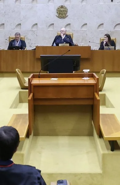 STF confirma transmissão ao vivo de sessão sobre conversas de Moraes