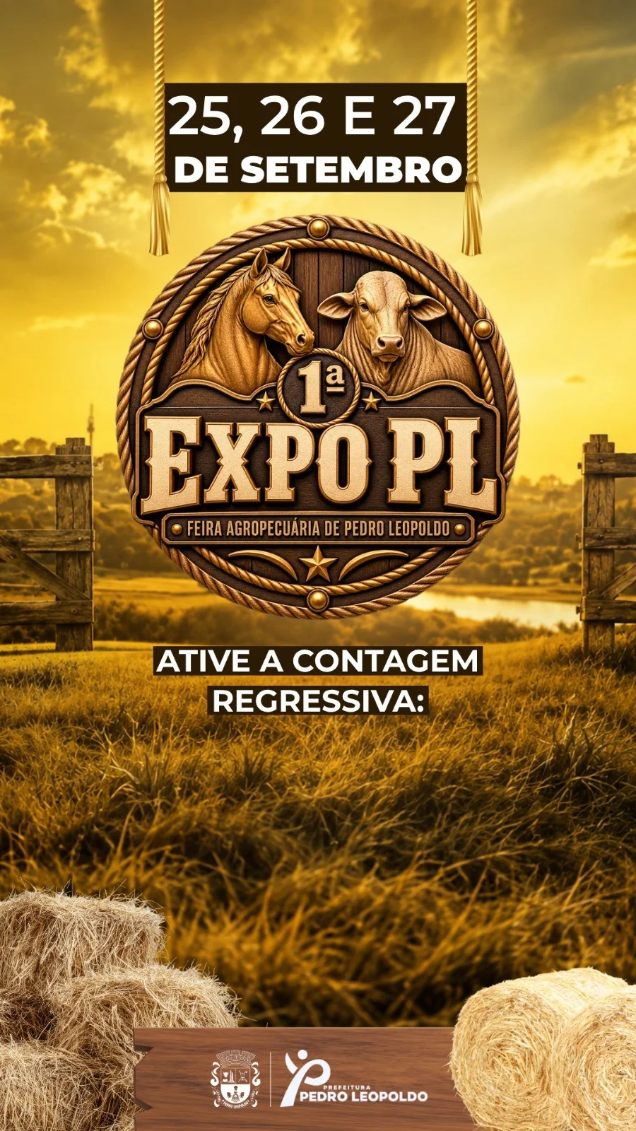 Pedro Leopoldo resgata tradição do campo com primeira Expo PL no Parque de Exposições