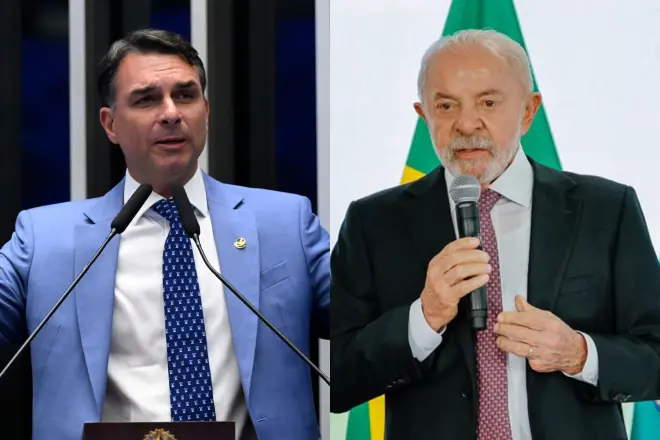 Flávio Bolsonaro aparece numericamente à frente de Lula em novo cenário de 2º turno, aponta pesquisa AtlasIntel