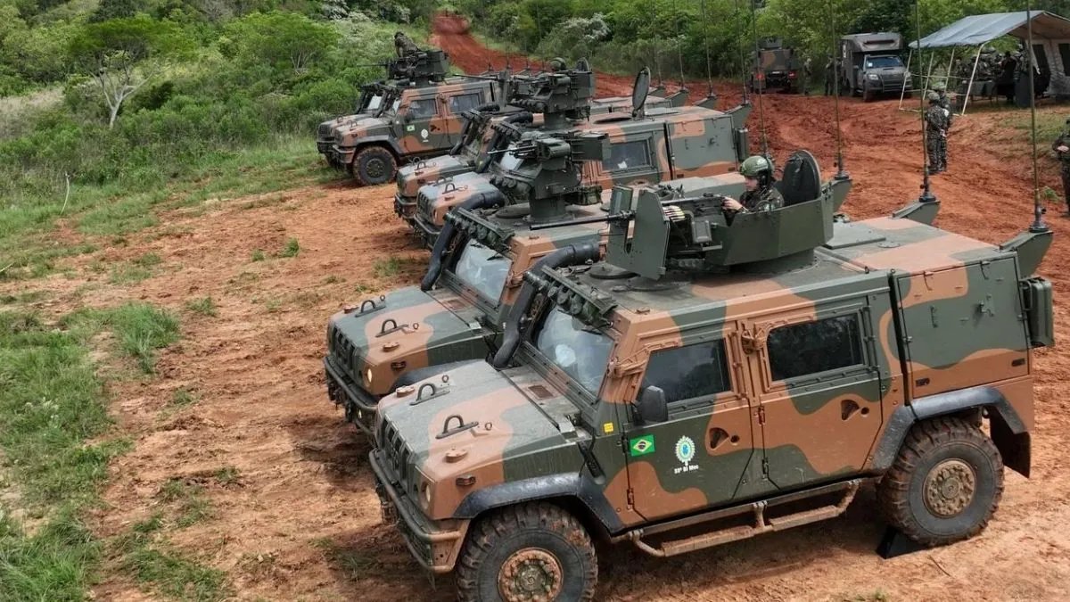 Nova viatura blindada do Exército é produzida em Sete Lagoas