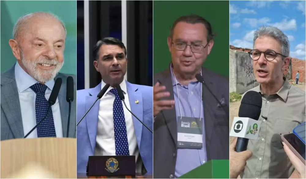 Datafolha: Lula tem 39% e Flávio Bolsonaro, 37% em MG