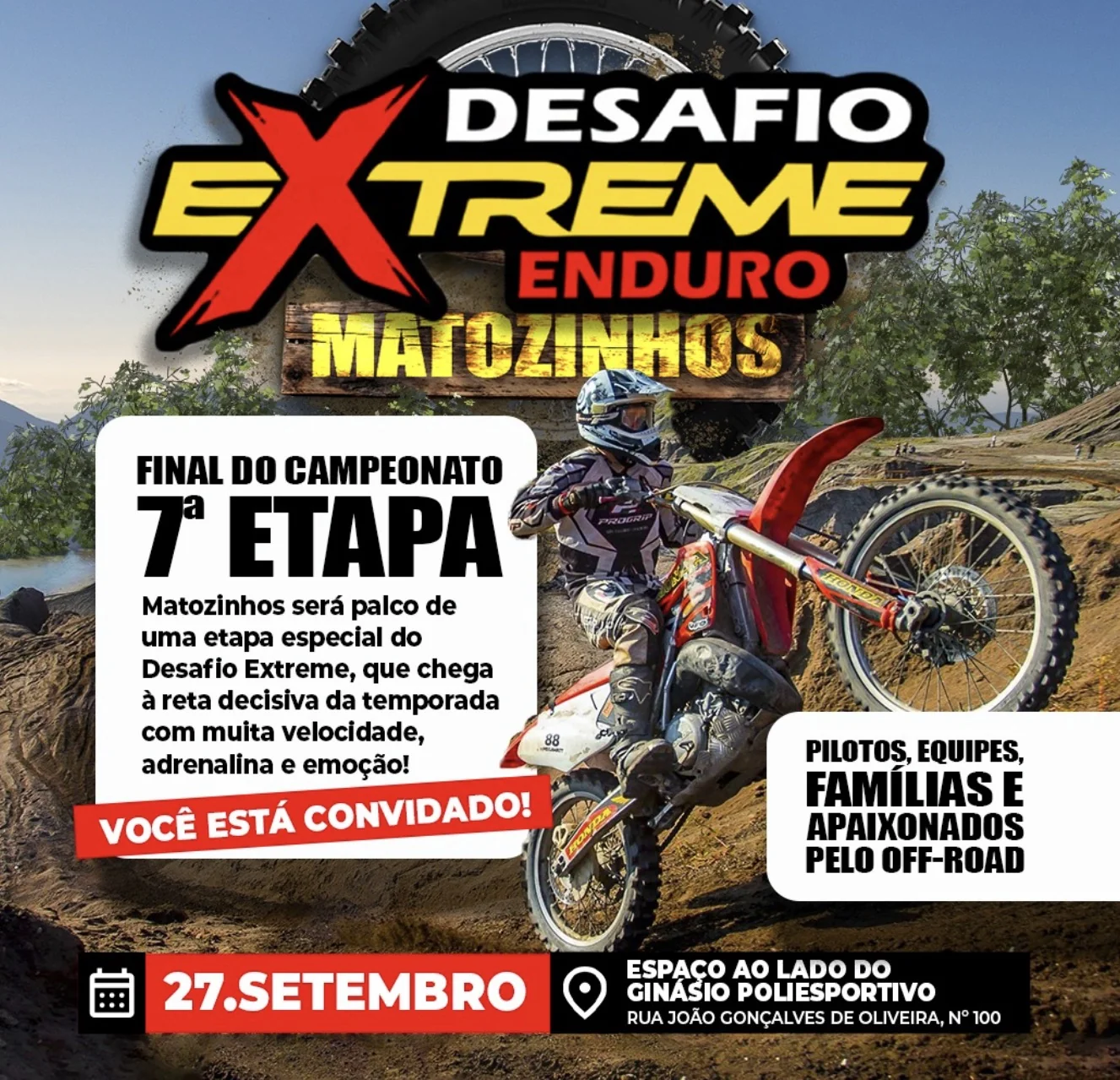 Matotzinhos recebe neste domingo o Desafio Extreme Enduro
