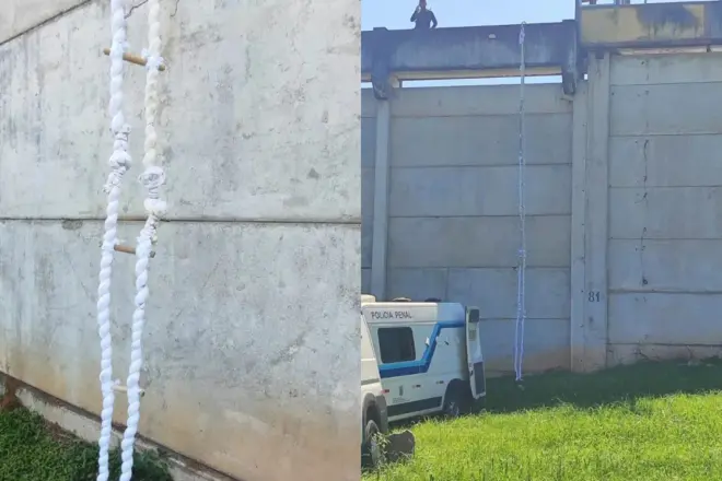 Dois presos estrangeiros fogem de penitenciária no Rio, mas são recapturados minutos depois