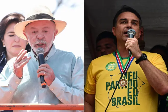 Atlas/Bloomberg aponta empate técnico entre Flávio Bolsonaro e Lula no 2º turno