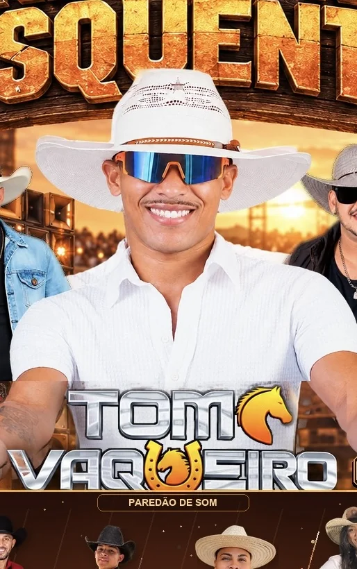 Pressão no Esquenta terá Tom Vaqueiro como atração principal em Mocambeiro, Matozinhos