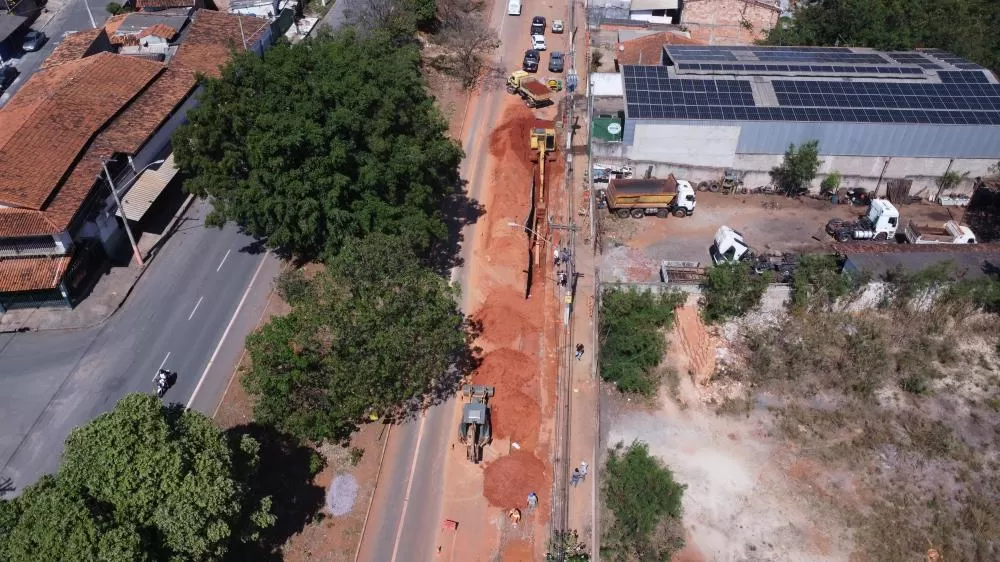 Avanço nas Obras de Saneamento em Sete Lagoas