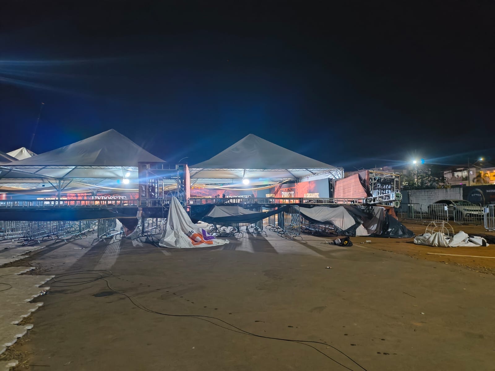 Bombeiros confirmam ocorrência registrada neste sábado na ExpoSete
