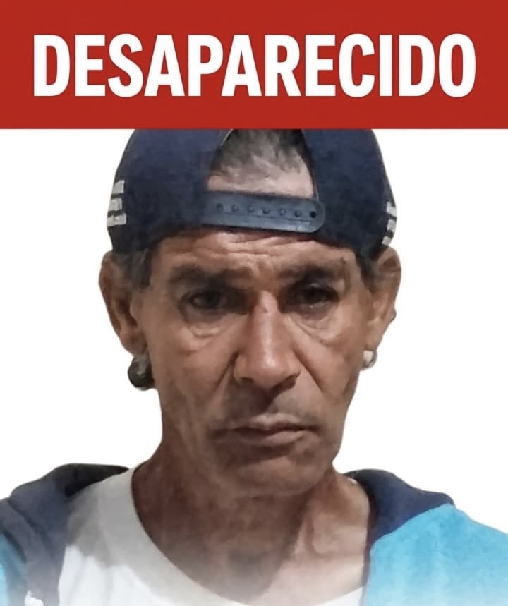 Homem de 52 anos está desaparecido em Pedro Leopoldo