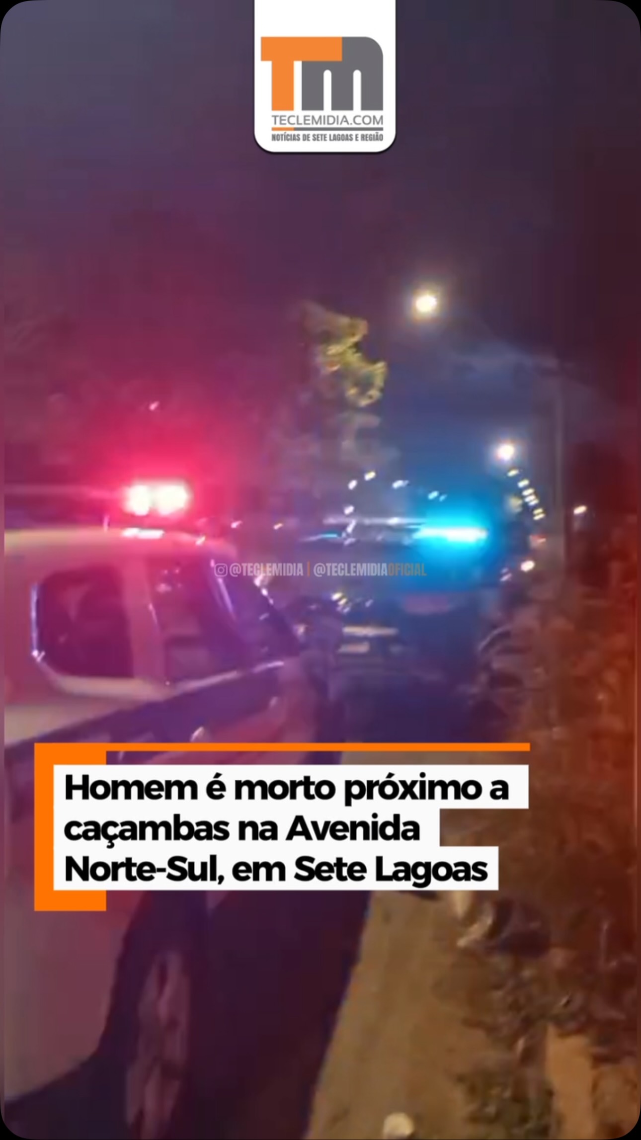 Homicídio em Sete Lagoas: Polícia investiga caso na Avenida Norte-Sul