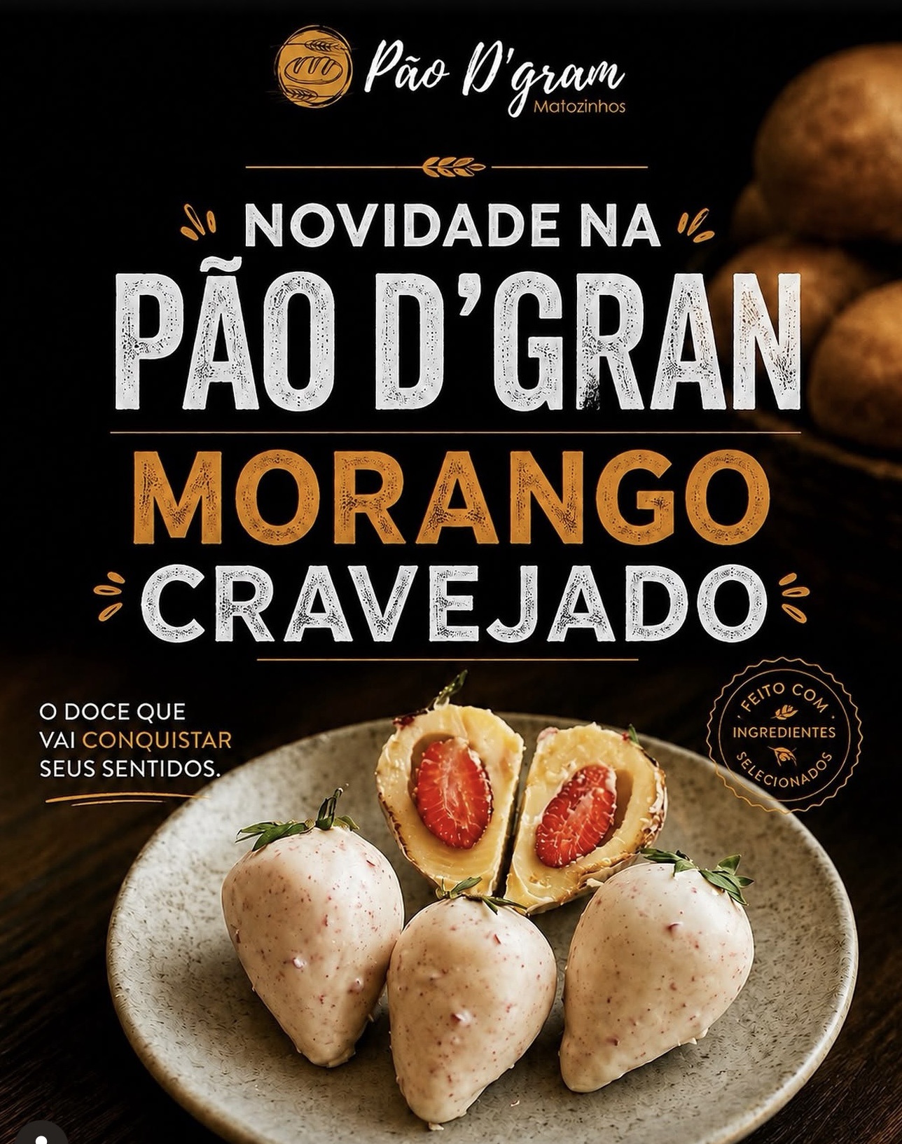 Doce que virou novidade em Matozinhos promete conquistar pelo sabor