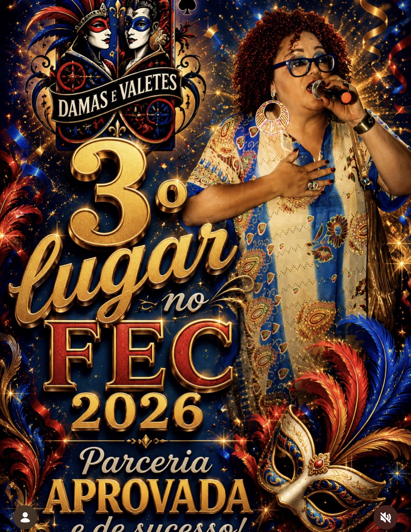 Escola de samba de Pedro Leopoldo conquista 3º lugar no FEC 2026