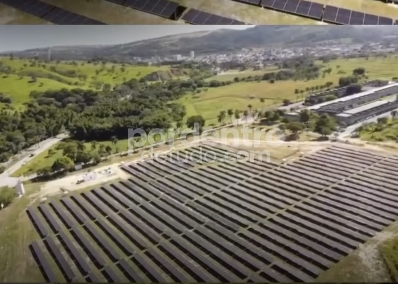 VÍDEO: Pedro Leopoldo recebe usina fotovoltaica que deve gerar economia de R$ 200 mil por mês