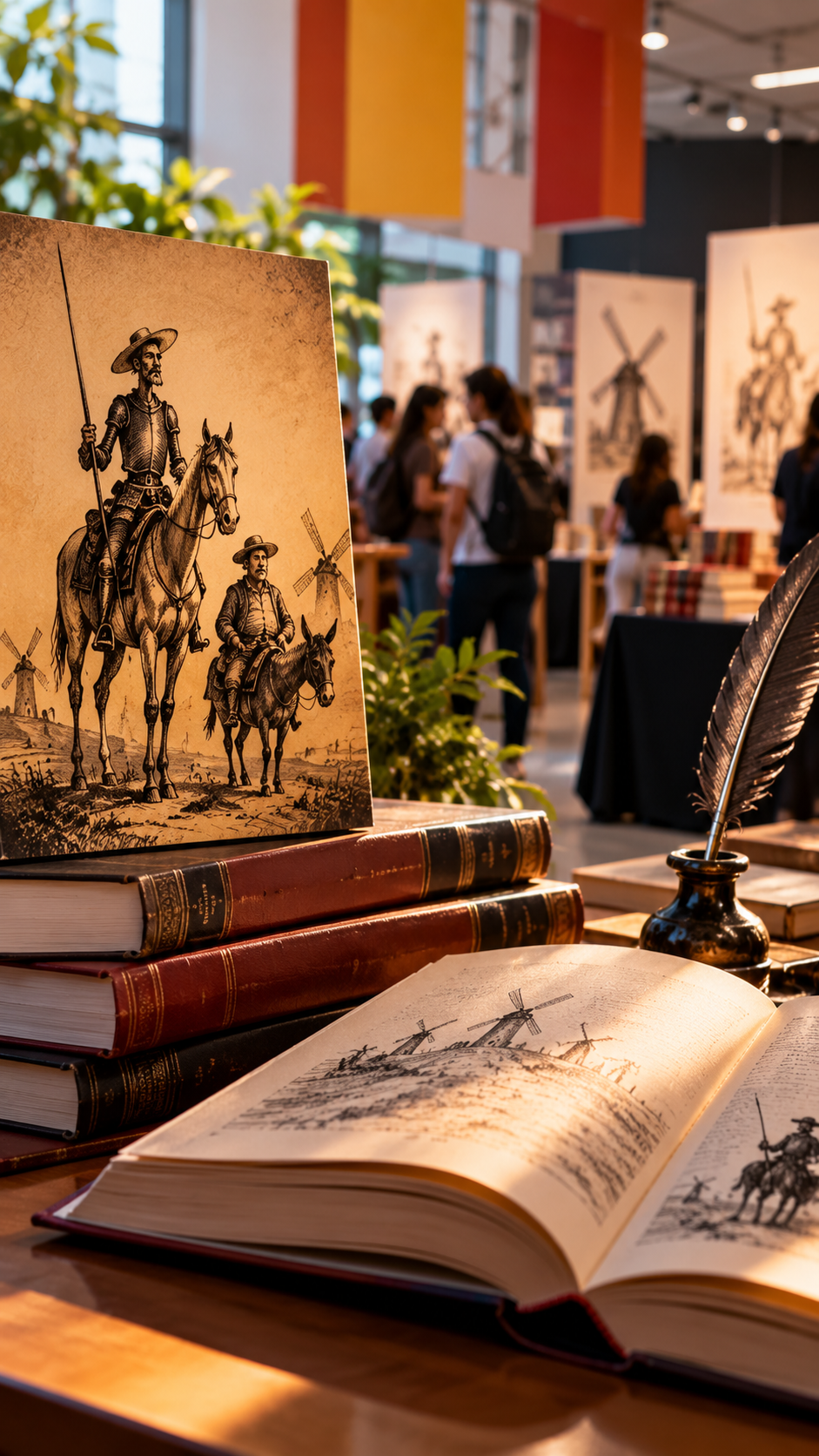 Começa hoje em Matozinhos a Mostra Literária “Dom Quixote: leitura como obra de arte”