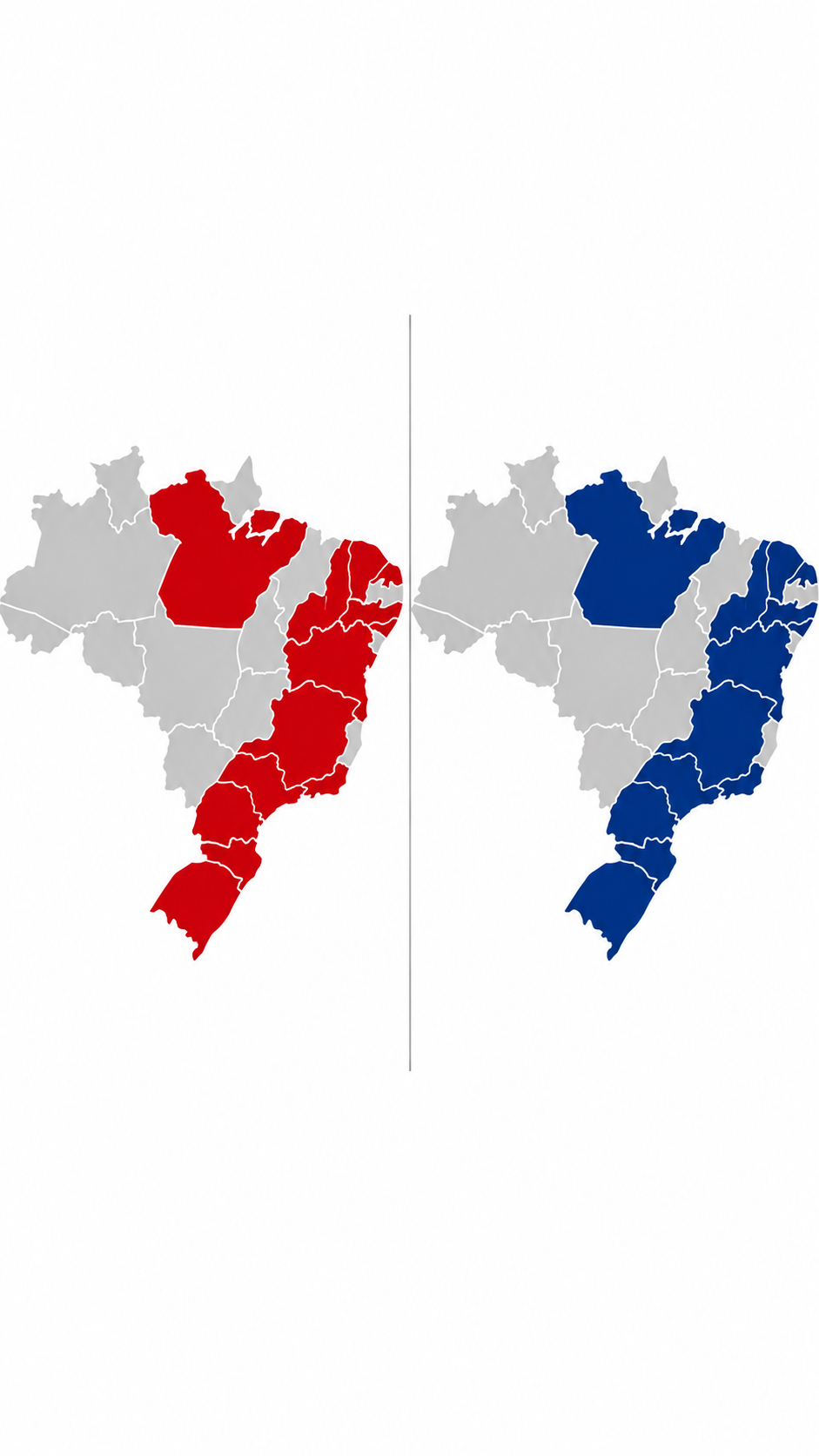 Lula e Flávio Bolsonaro concentraram campanha em SP, MG e RJ no primeiro turno