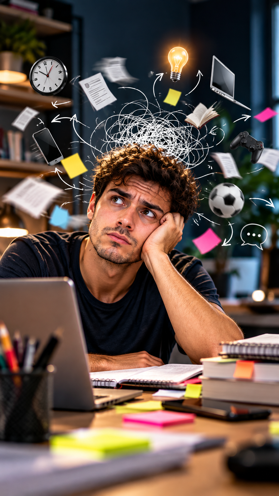 Distração constante é TDAH? Especialista explica por que um sintoma não fecha diagnóstico