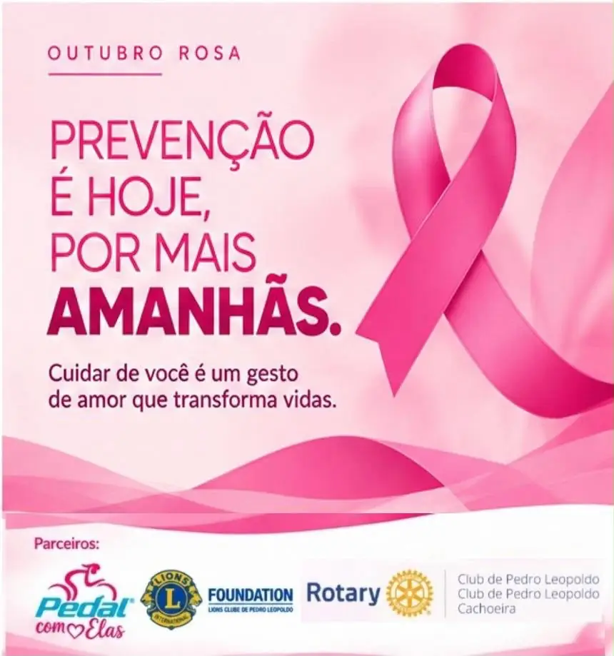 Outubro Rosa reforça importância da prevenção e do diagnóstico precoce do câncer de mama