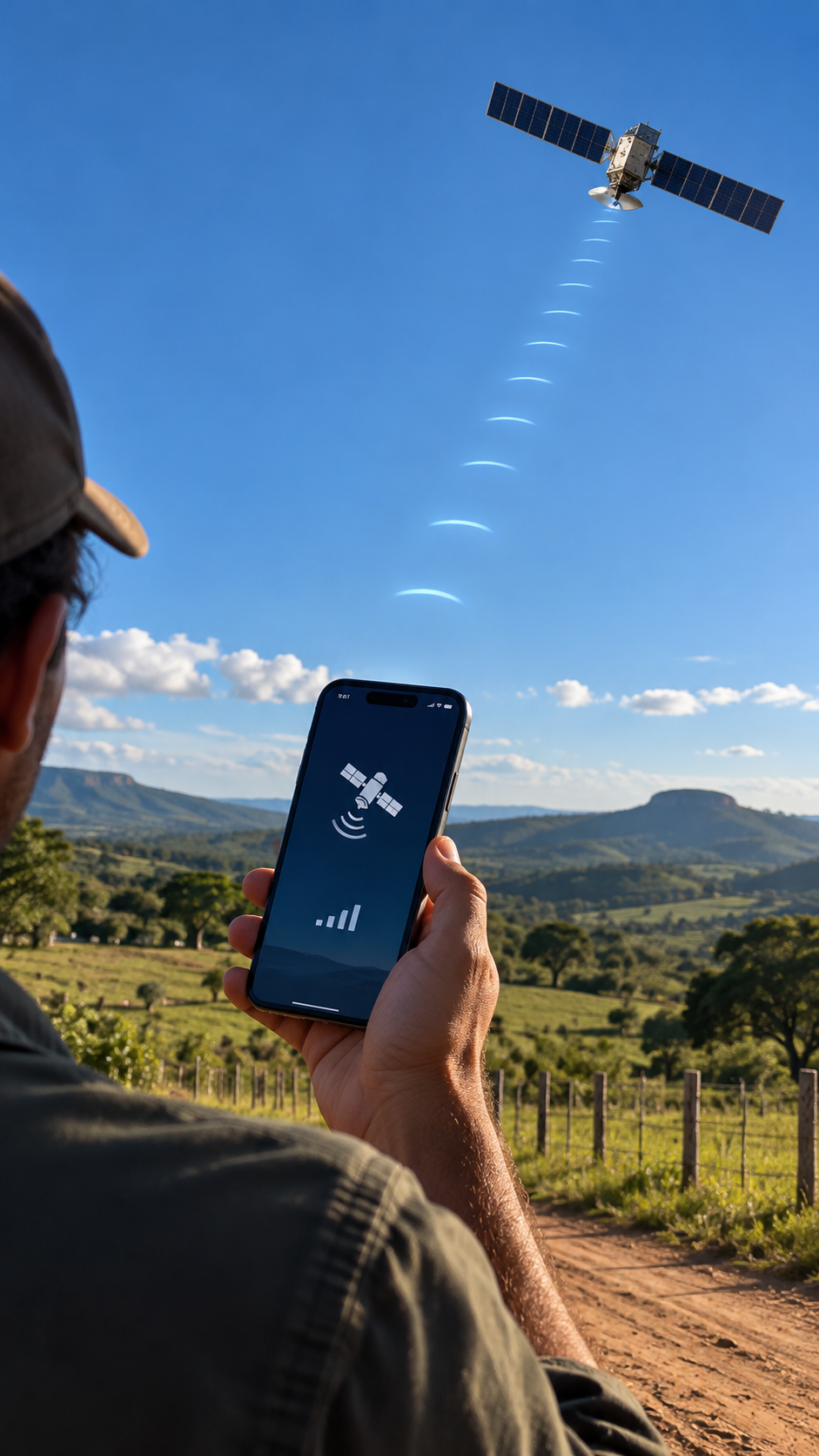 Starlink direto no celular avança no Brasil, mas serviço ainda não está disponível