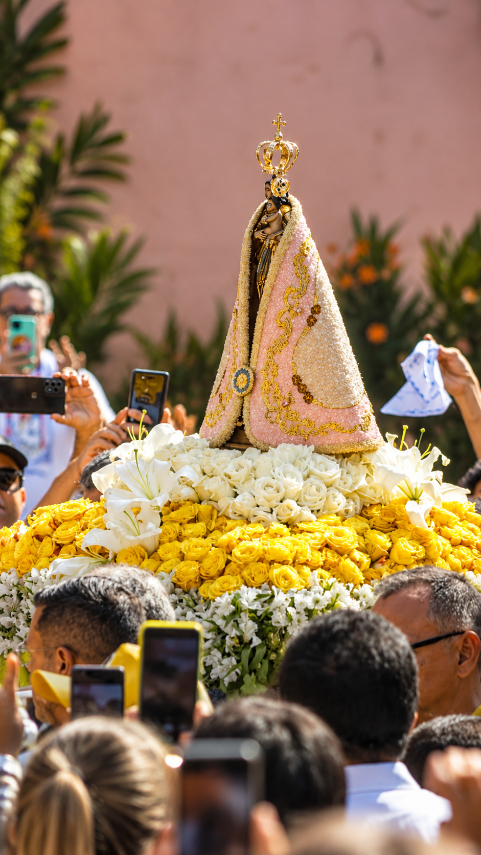 Imagem peregrina de Nossa Senhora de Nazaré chega a BH e região para cinco dias de celebrações