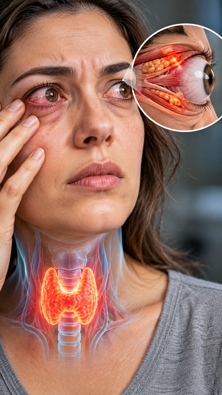 Doença autoimune pode afetar os olhos e a tireoide e até comprometer a visão