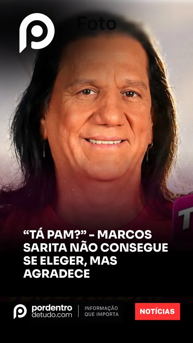 Marcos Sarita recebe 1.915 votos, não é eleito deputado estadual e agradece apoio em Minas
