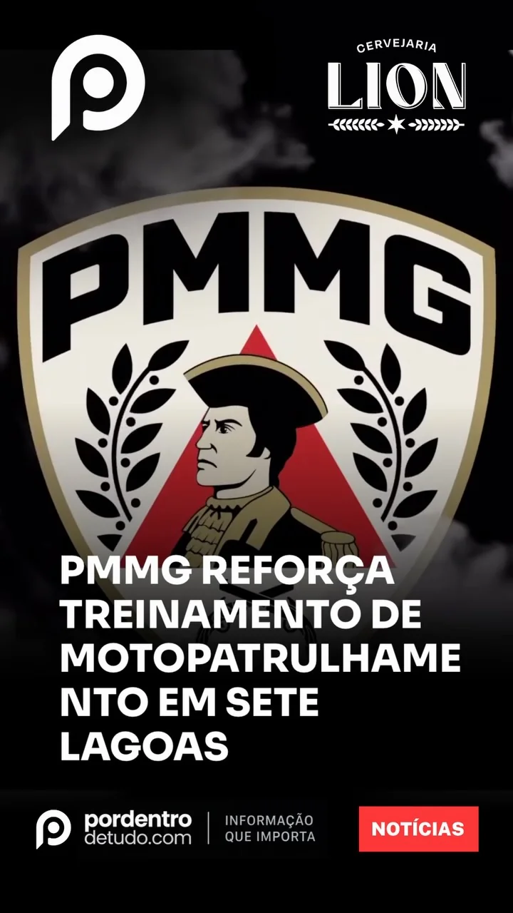 VÍDEO: PMMG realiza treinamento de motopatrulhamento para aprimorar atuação em Sete Lagoas