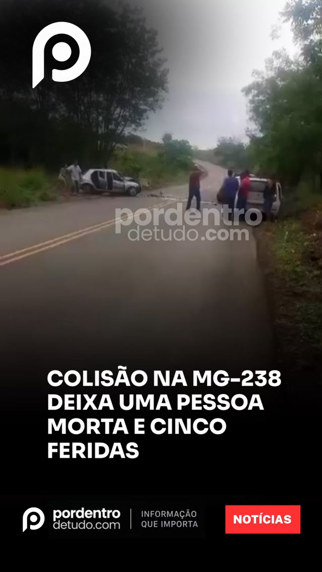 VÍDEO: Grave acidente na MG-238 deixa uma pessoa morta e cinco feridas entre Sete Lagoas e Funilândia