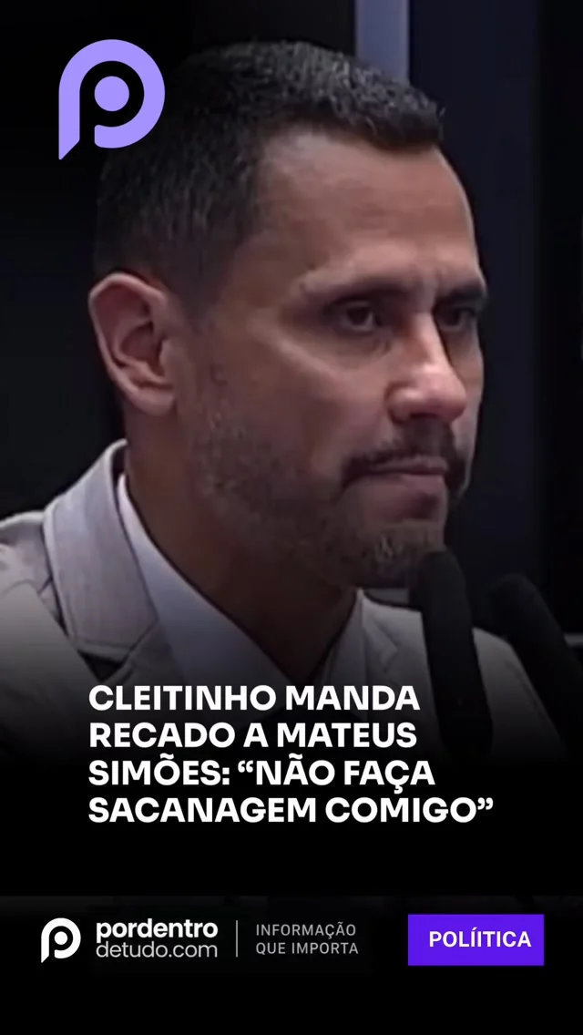 Vídeo: Cleitinho manda recado a Mateus Simões e cobra parceria em Minas Gerais