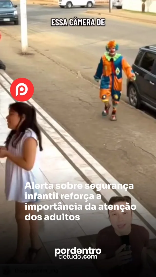VÍDEO: Alerta sobre segurança infantil reforça a importância da atenção dos adultos