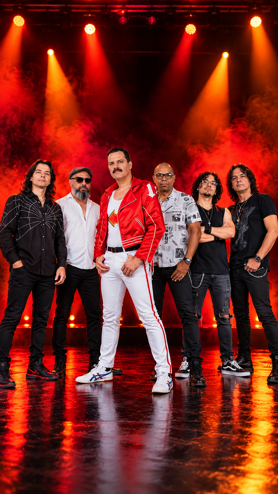 Hoje tem Lurex, cover do Queen, no 1º Capim Branco Moto Fest