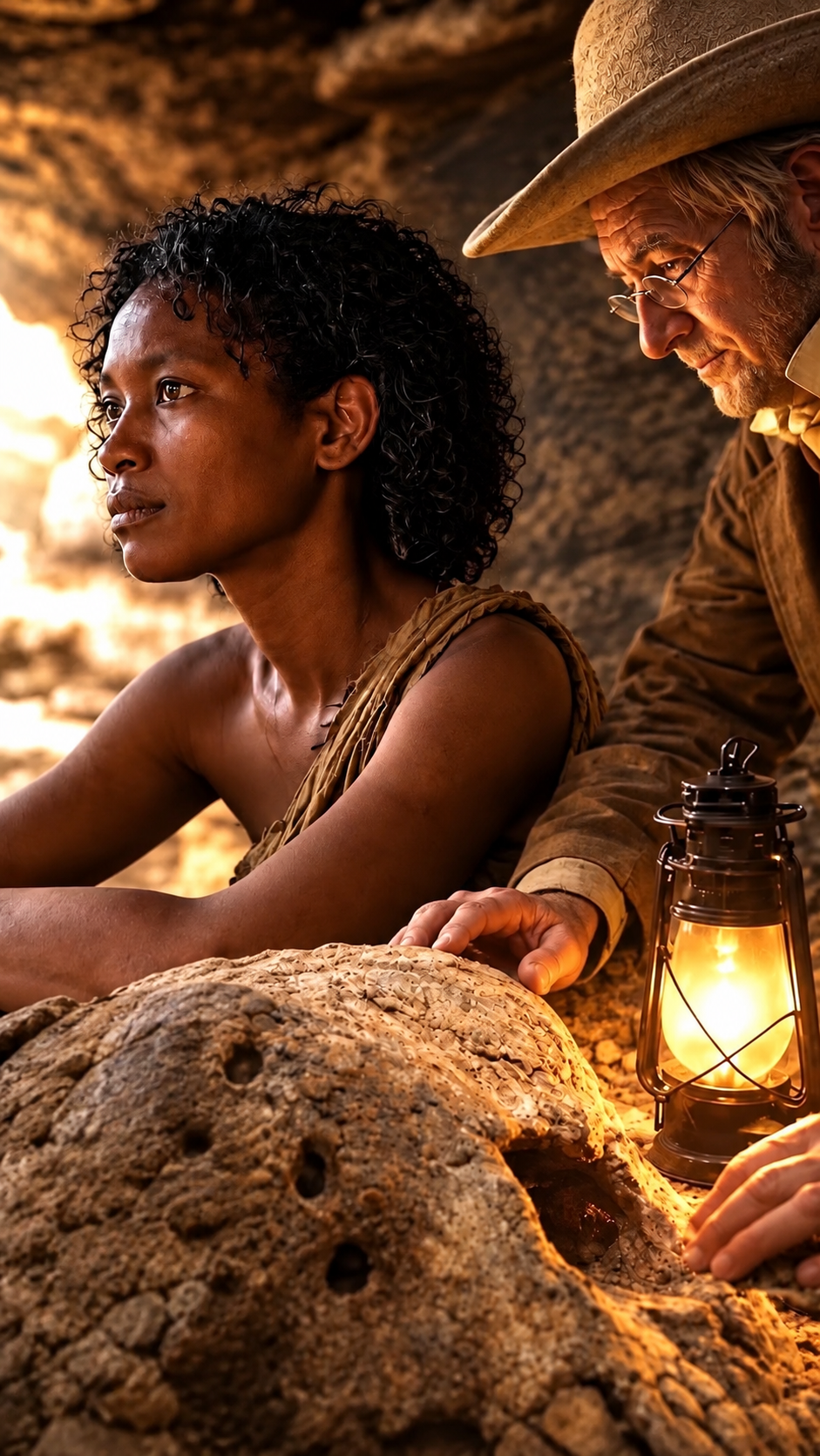 Inteligência artificial dá vida a Luzia e Peter Lund em série sobre a história de Lagoa Santa