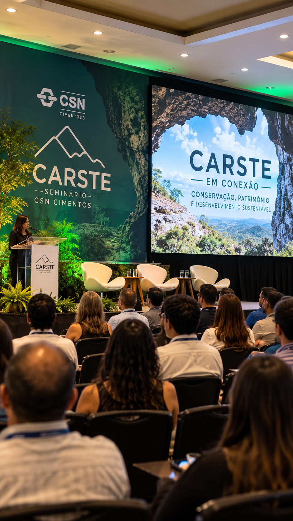 CSN Cimentos promove seminário sobre preservação ambiental e desenvolvimento sustentável em Pedro Leopoldo