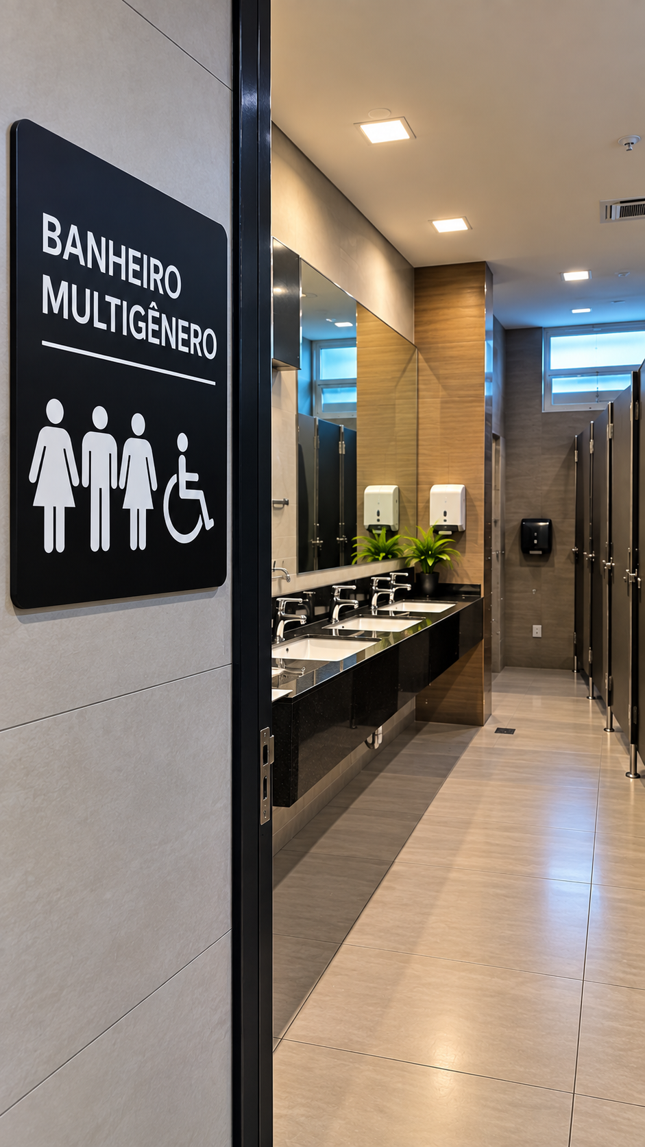 Tribunal de Justiça instala banheiros multigênero e prepara servidores para atendimento inclusivo