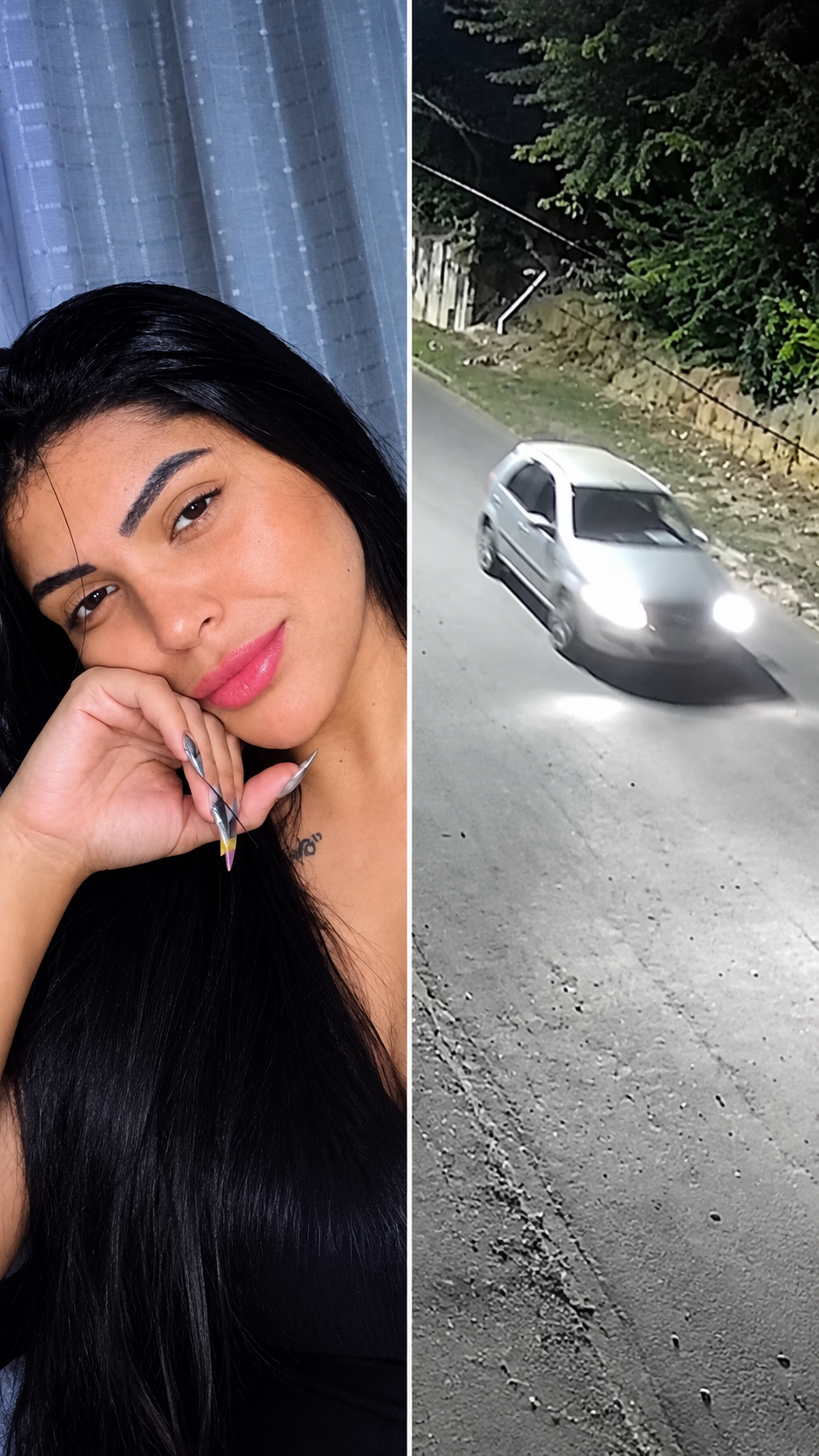 Câmera registra carro em Jaboticatubas que pode estar ligado ao desaparecimento de jovem na Grande BH
