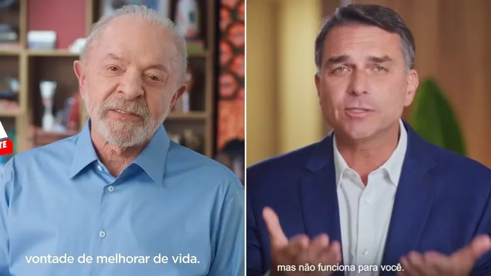 Último dia de propaganda eleitoral tem troca de ataques entre Lula e Flávio Bolsonaro