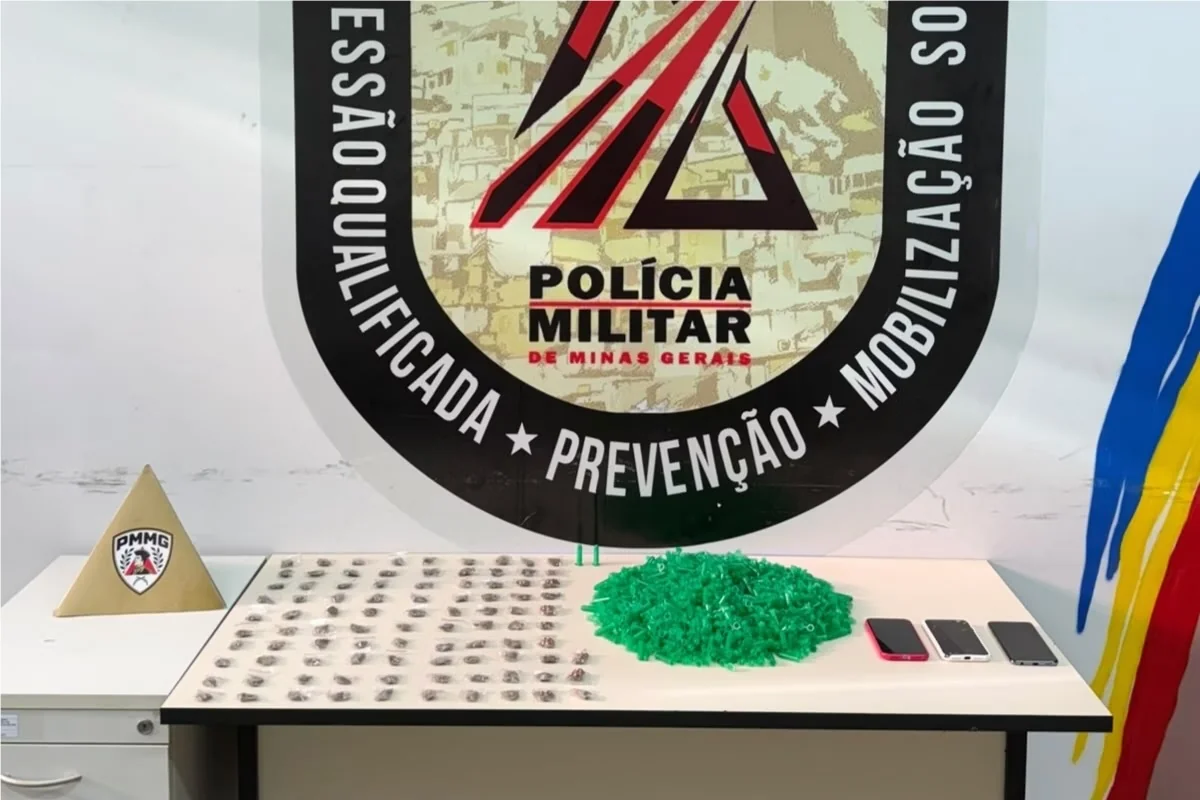 Operação contra grupos criminosos prende dois suspeitos e apreende drogas em Vespasiano