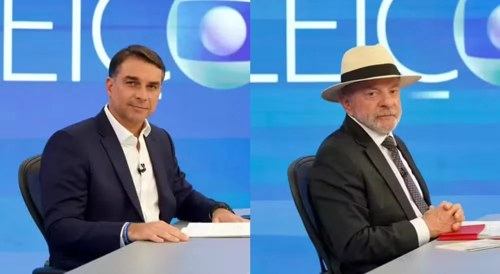 Debate entre Lula e Flávio Bolsonaro na Globo será nesta sexta-feira (23); veja horário