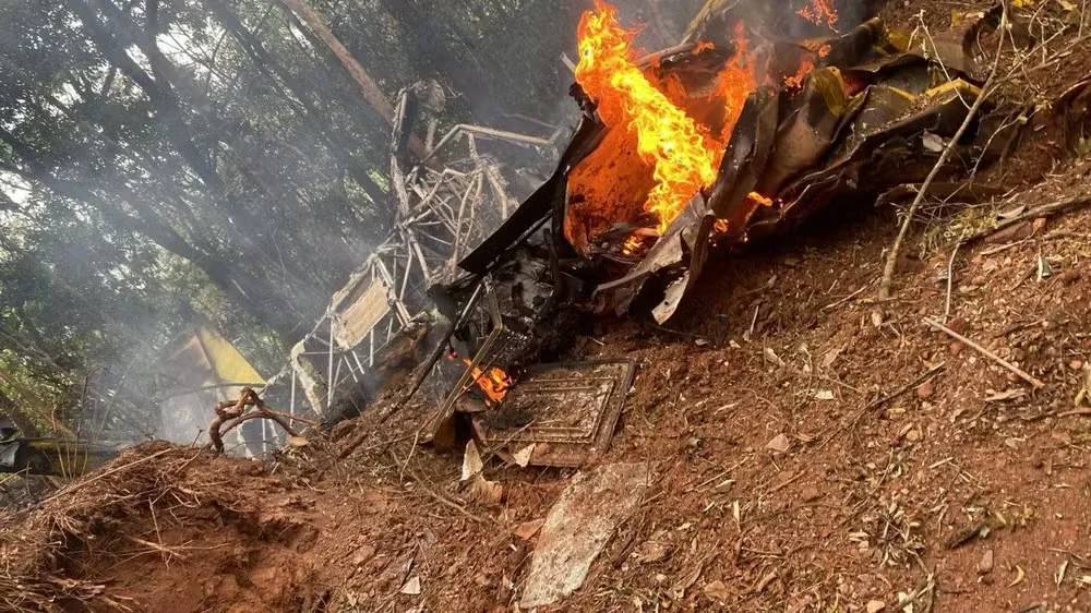 Relatório aponta que mau tempo e decisões operacionais contribuíram para queda de helicóptero em Ouro Preto
