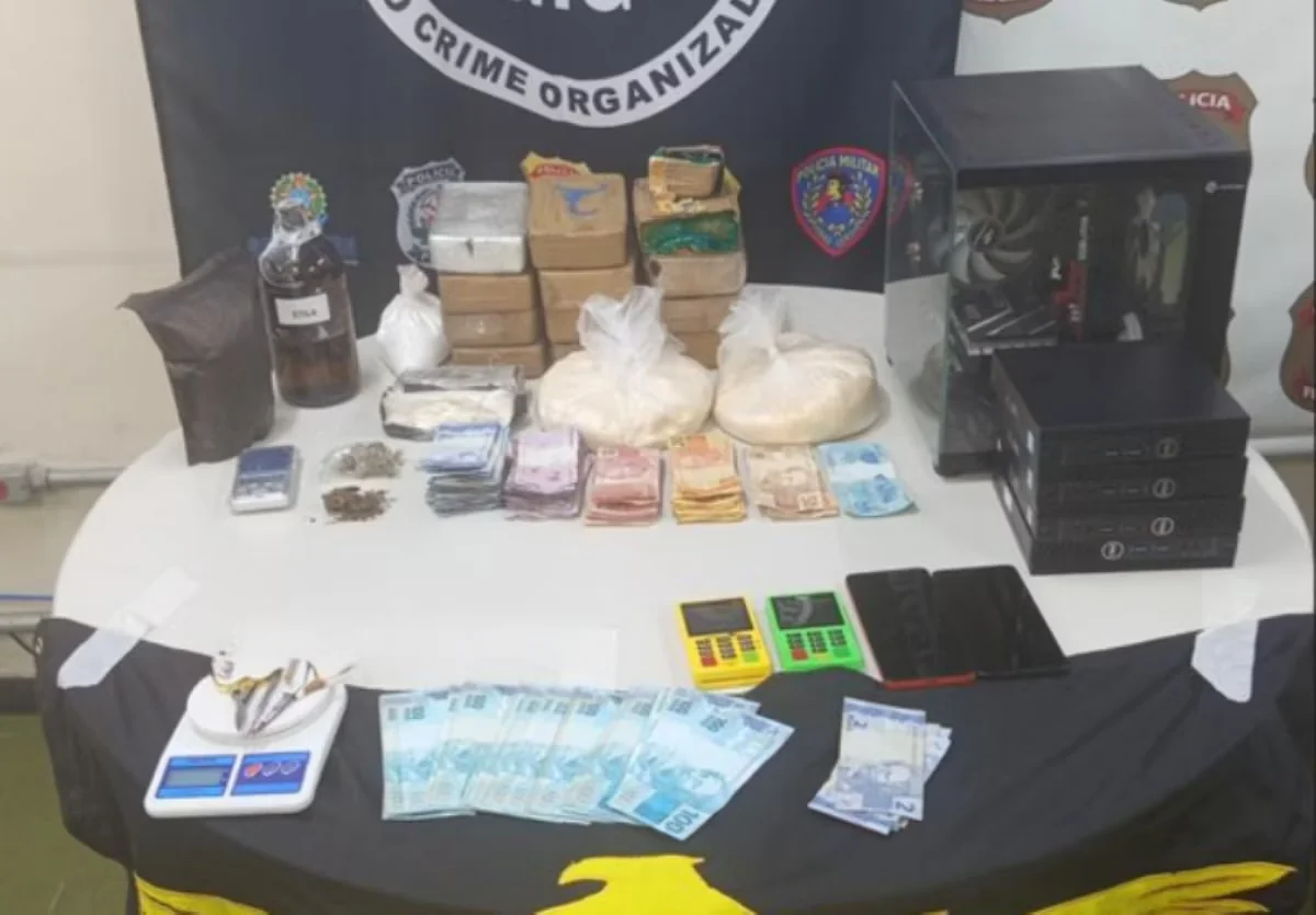 Operação prende quatro suspeitos de integrar facção e apreende drogas em MG