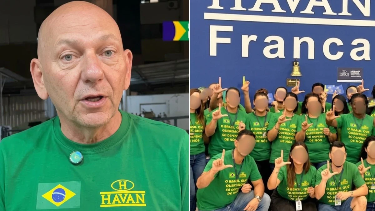 Luciano Hang nega autenticidade de foto de funcionários da Havan fazendo o “L”