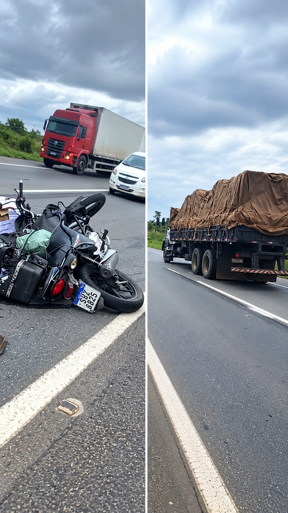 Motociclista morre em acidente na BR-040