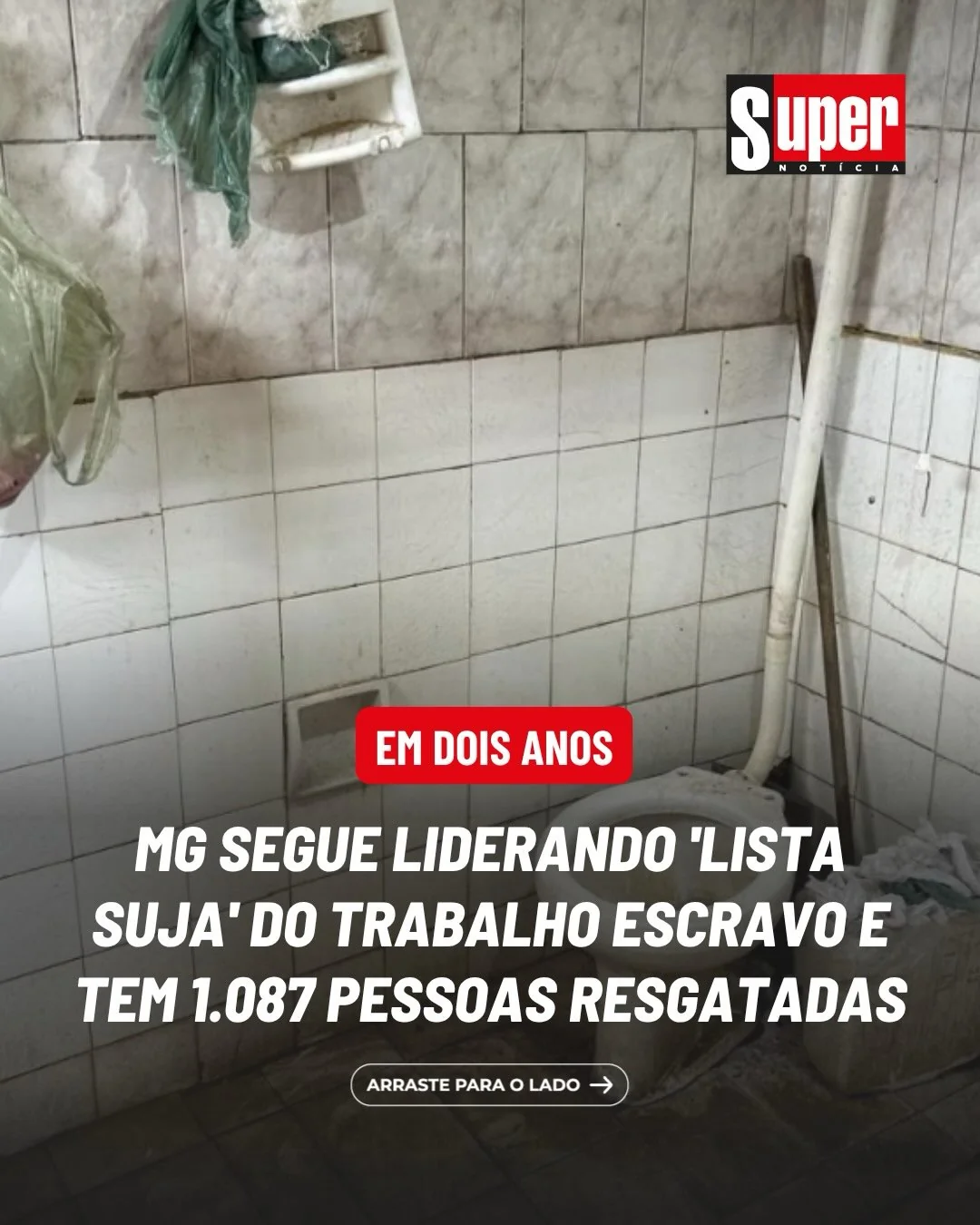 Minas Gerais lidera resgates de trabalho análogo à escravidão nos últimos anos