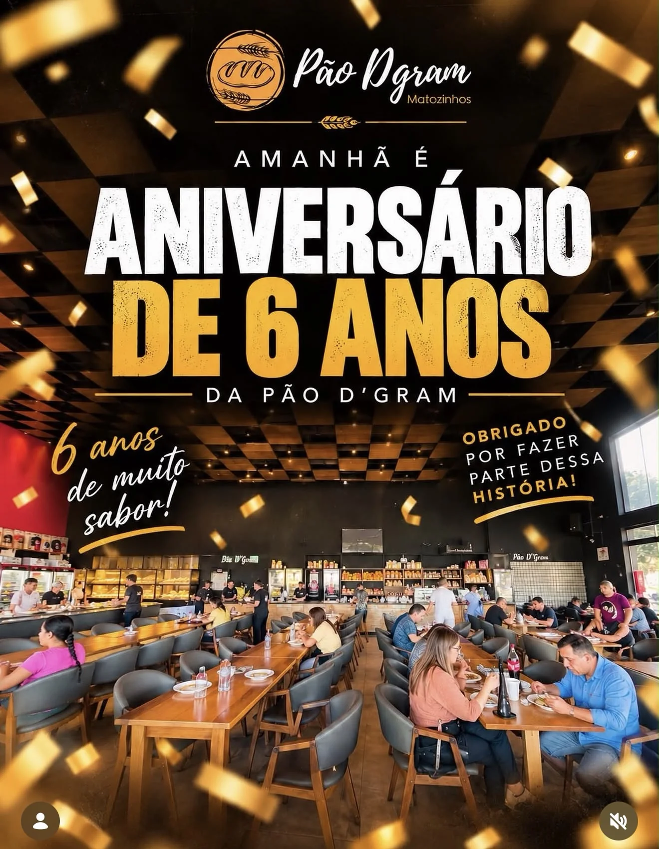 Pão D’Gram completa 6 anos em Matozinhos e prepara novidades para celebrar a data