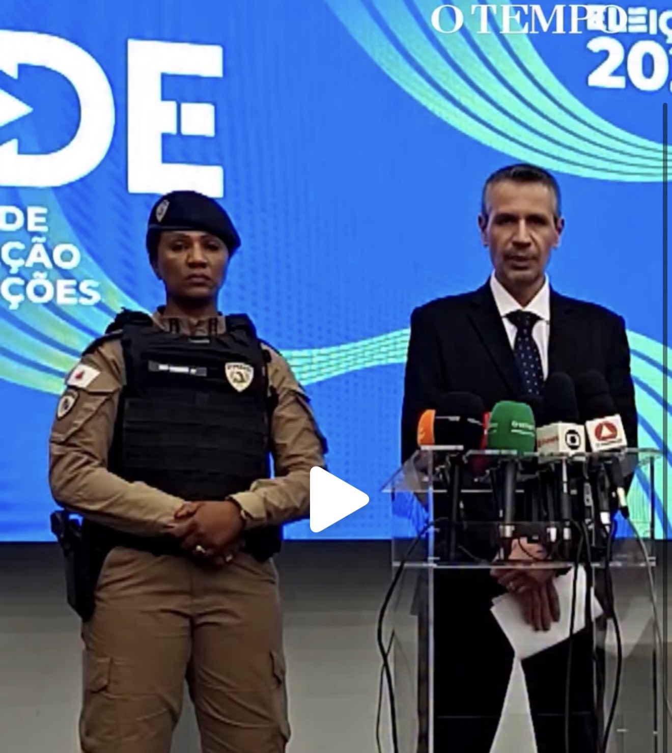 TRE-MG informa que MPE acionou Justiça Eleitoral após uso de celular por Zema na cabine